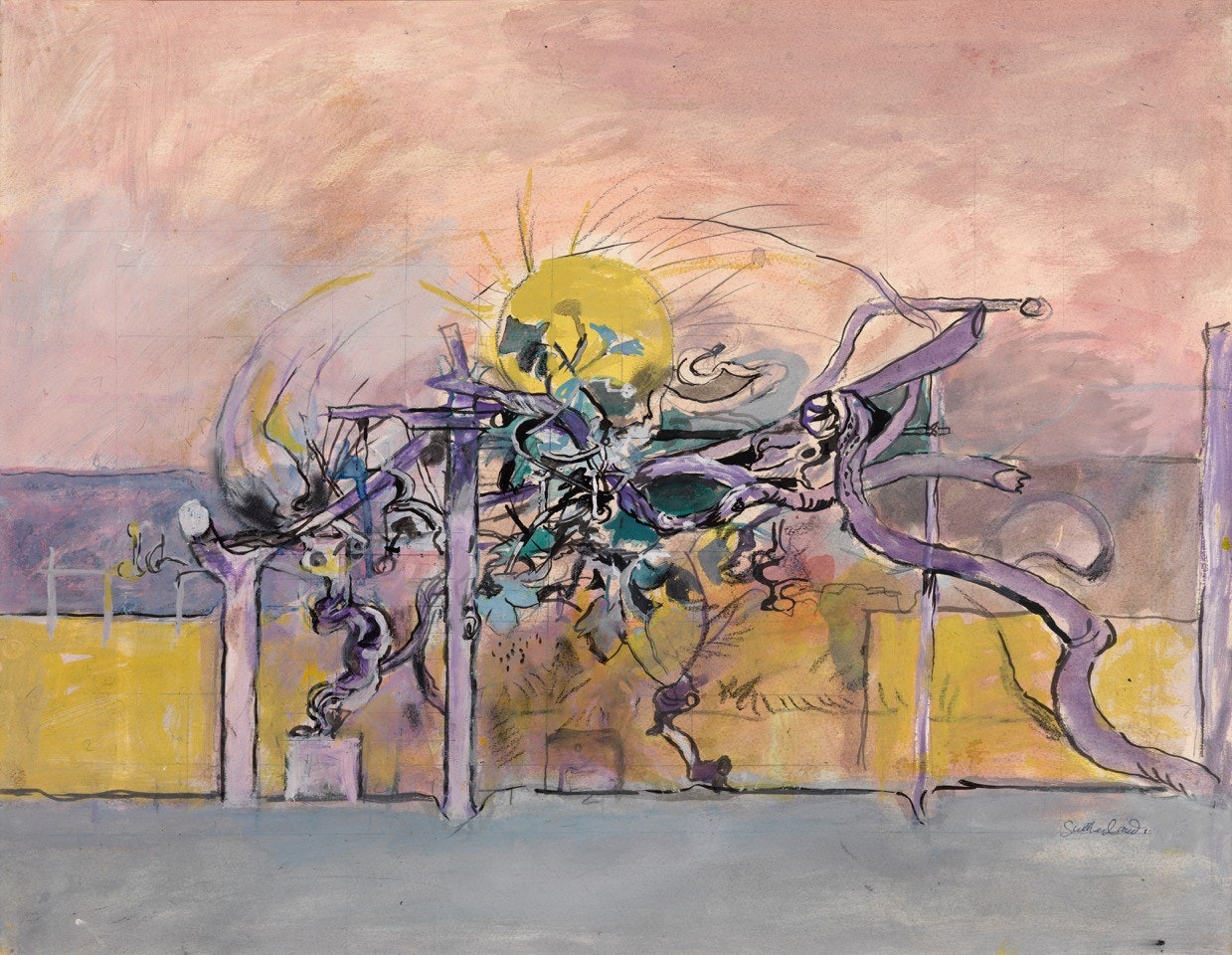 VINE PERGOLA by Graham Sutherland