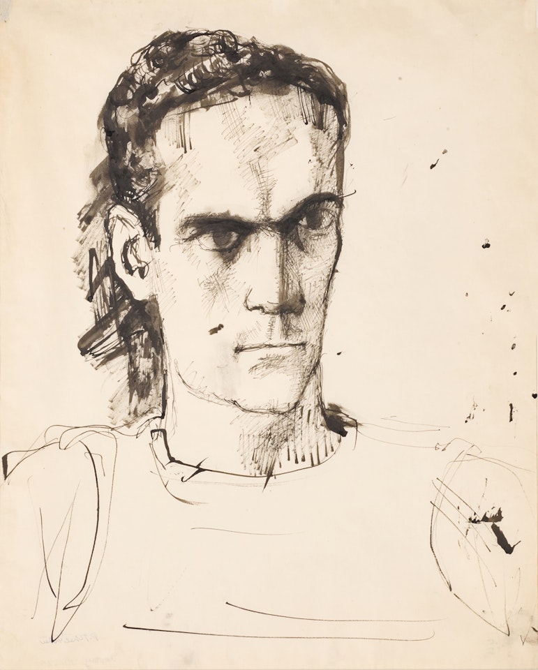 PORTRAIT OF PRINCE DMITRI STURDZA by Pavel Tchelitchew