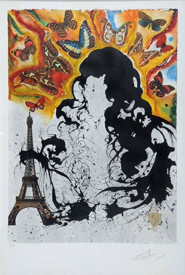 Folder. S.N.C.F. by Salvador Dali