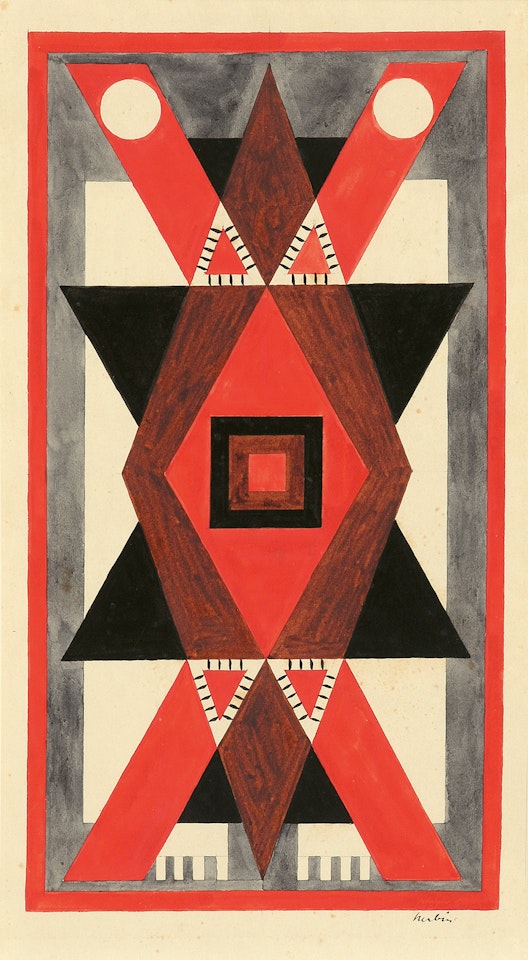 Composition by Auguste Herbin