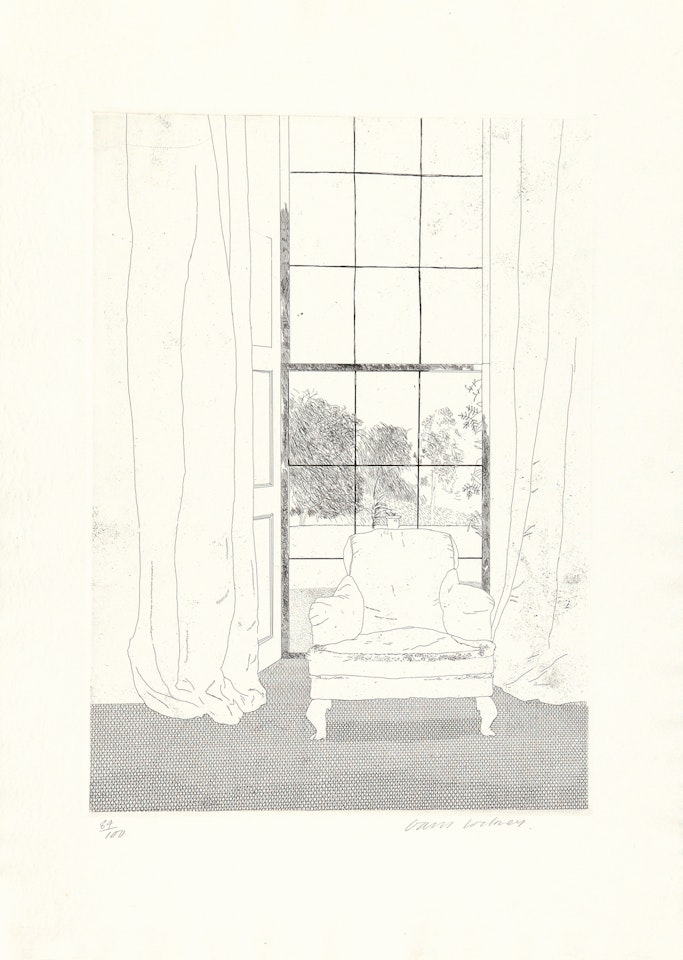Home, from "Six Fairy Tales from the Brothers Grimm" by David Hockney