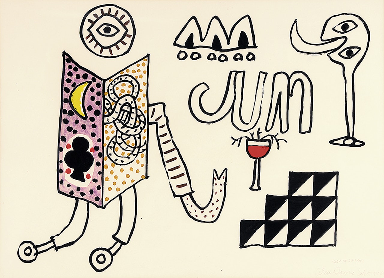 Book of Jun No 1 by Alan Davie