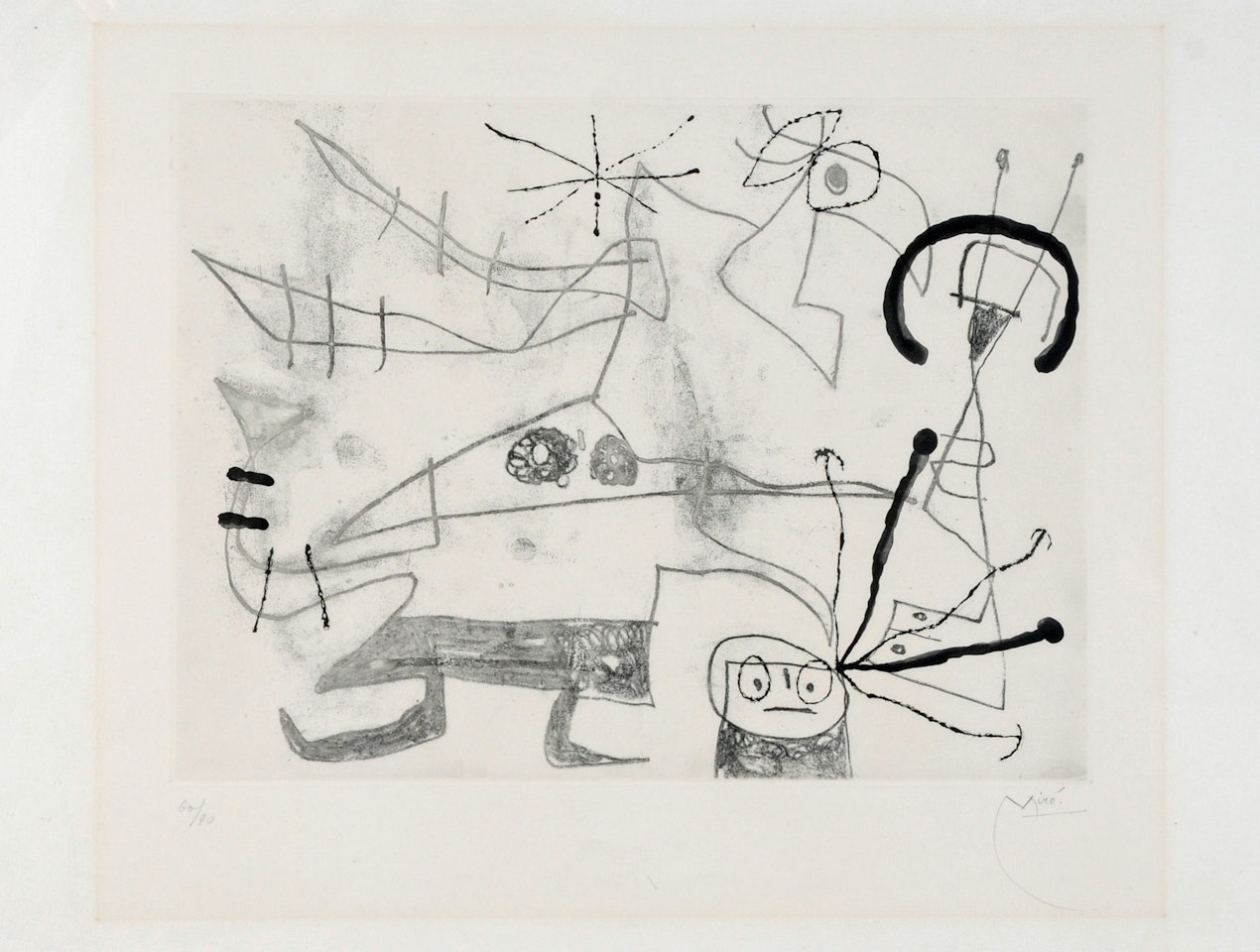 Femme-Oiseau I by Joan Miró