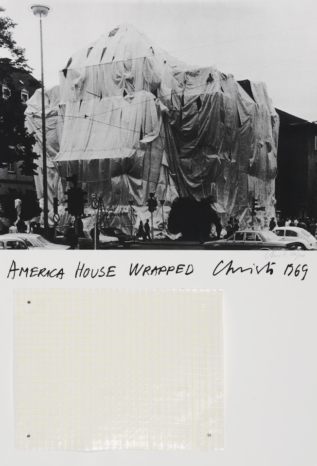 America House Wrapped by Christo