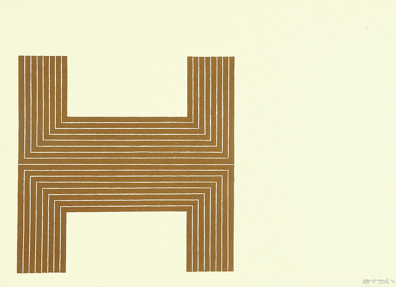 Pagosa Springs, from "The Copper Series" by Frank Stella