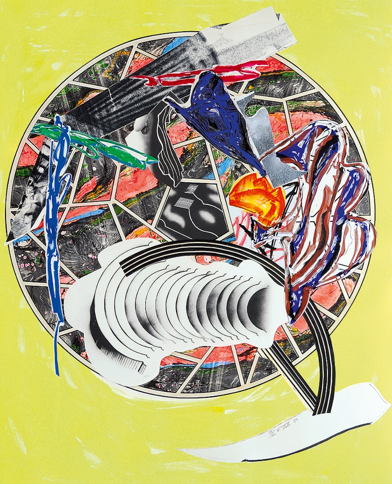 The Whale as a Dish; from "The Waves" by Frank Stella