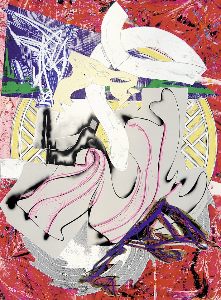 Ahab; from "The Waves" by Frank Stella