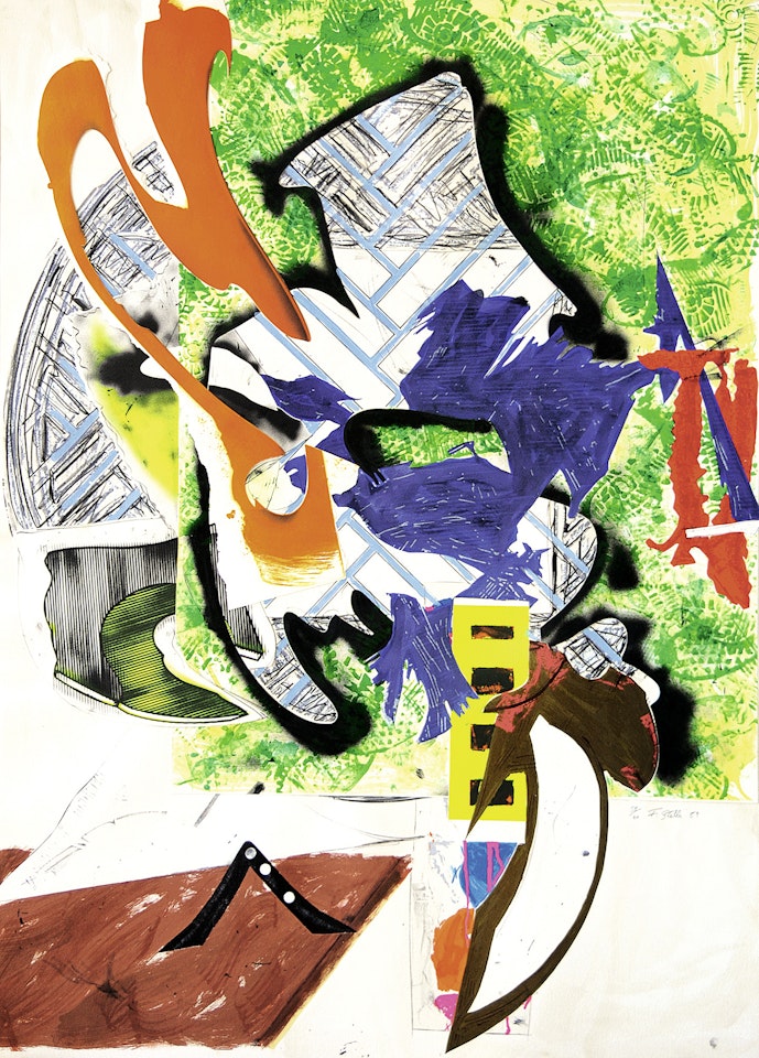 Ahab"s Leg by Frank Stella