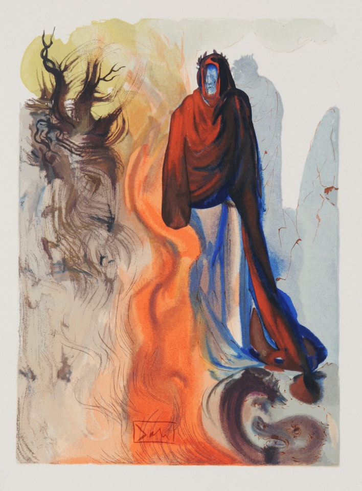 11 sheets from "Die Göttliche Komödie (Die Hölle) " by Salvador Dali
