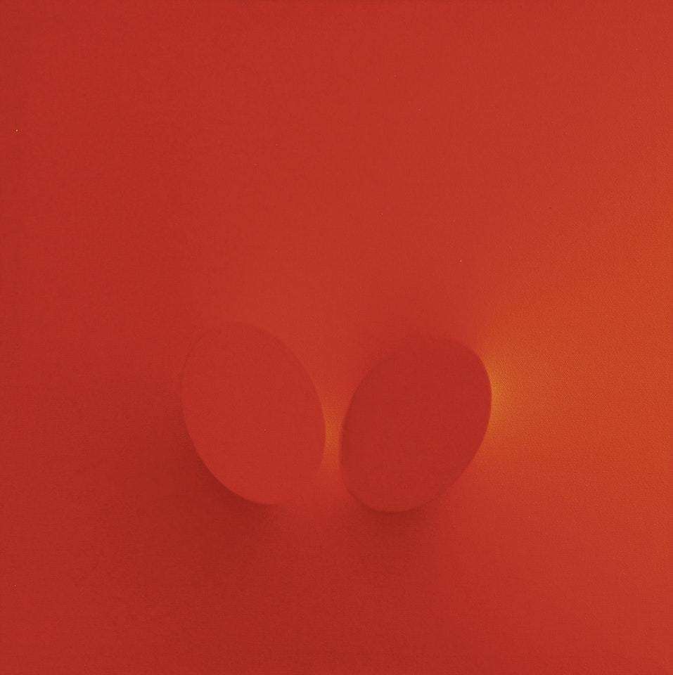 2 ovali rossi by Turi Simeti