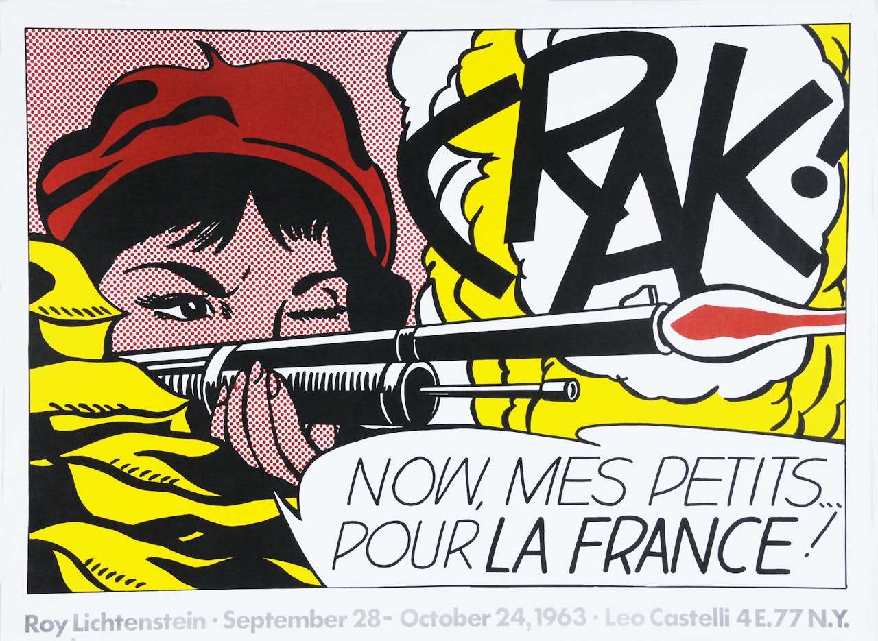 Crak! Roy Lichtenstein, September 28 - October 24, 1963 by Roy Lichtenstein