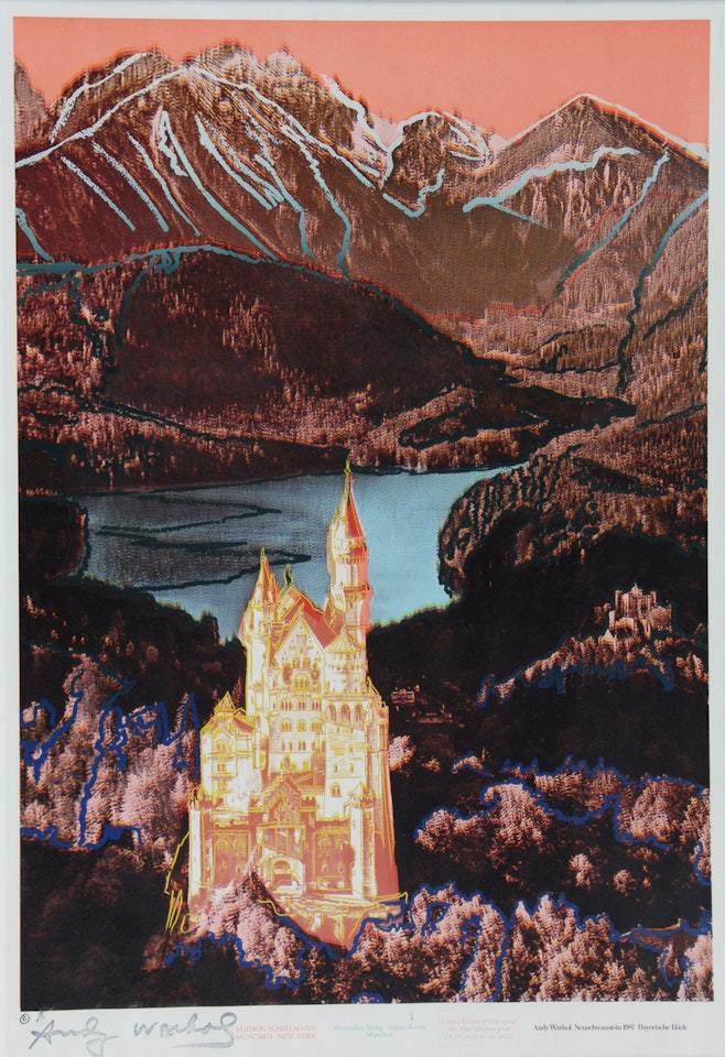 Neuschwanstein by Andy Warhol