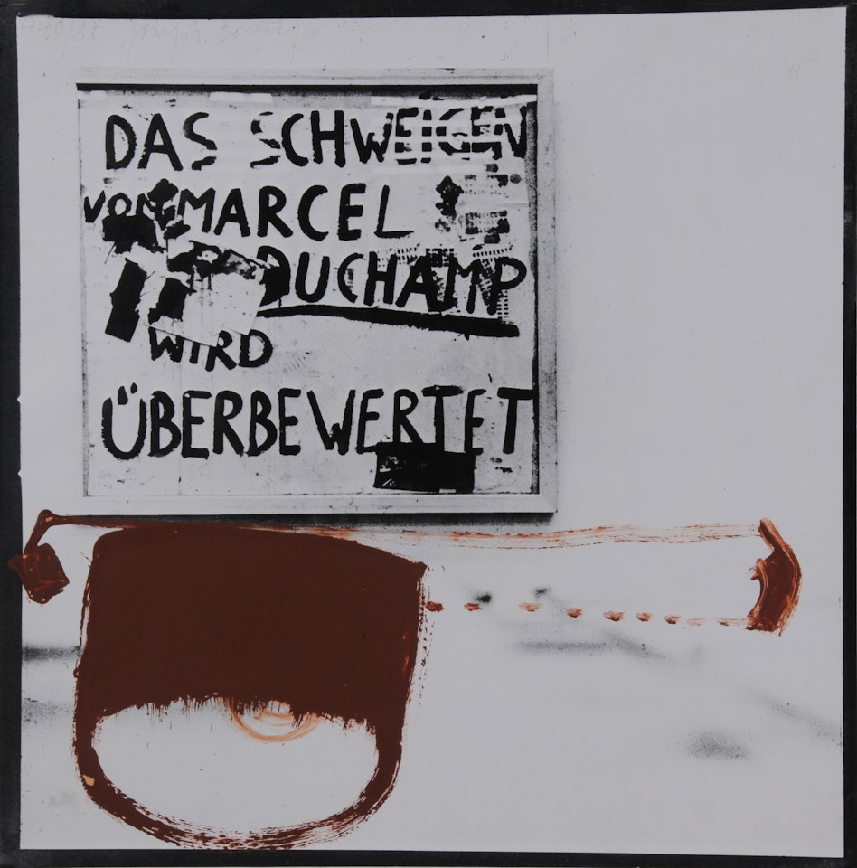 Sheet from "3-Tonnen-Edition" by Joseph Beuys