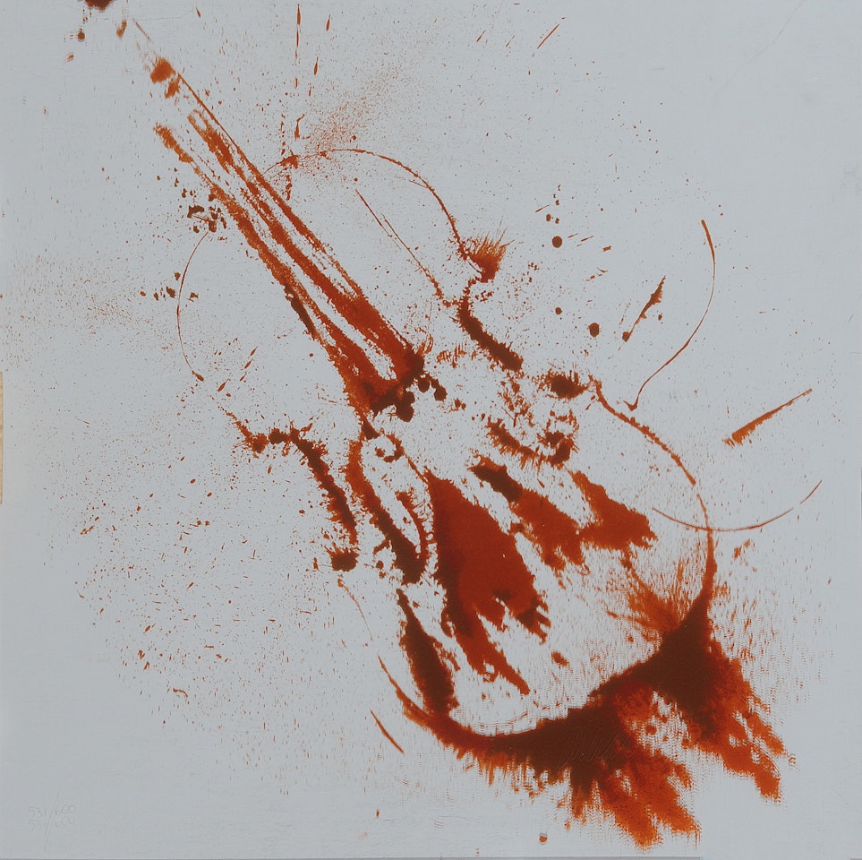 Colère de violon, from "Ars viva edition N.R." by Arman