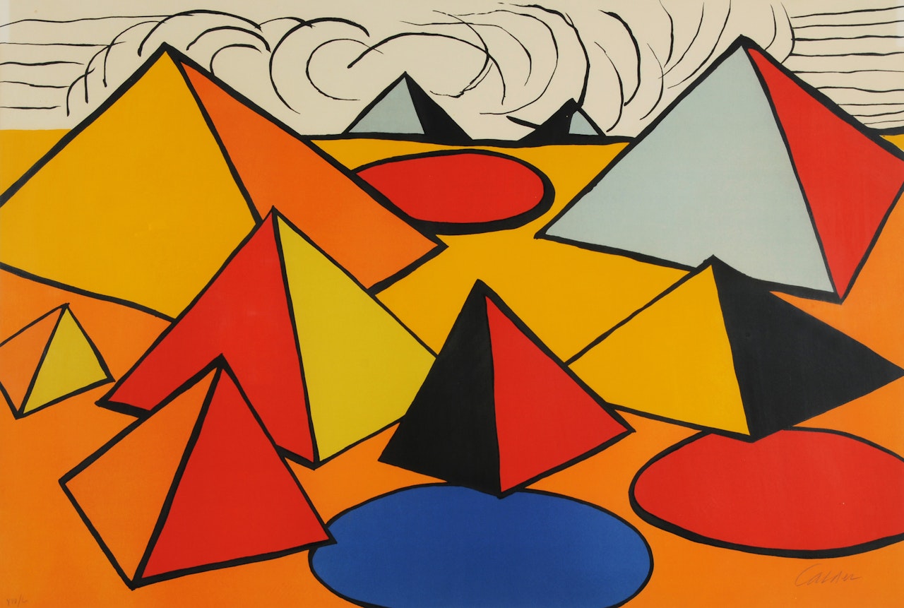 La mémoire élémentaire by Alexander Calder