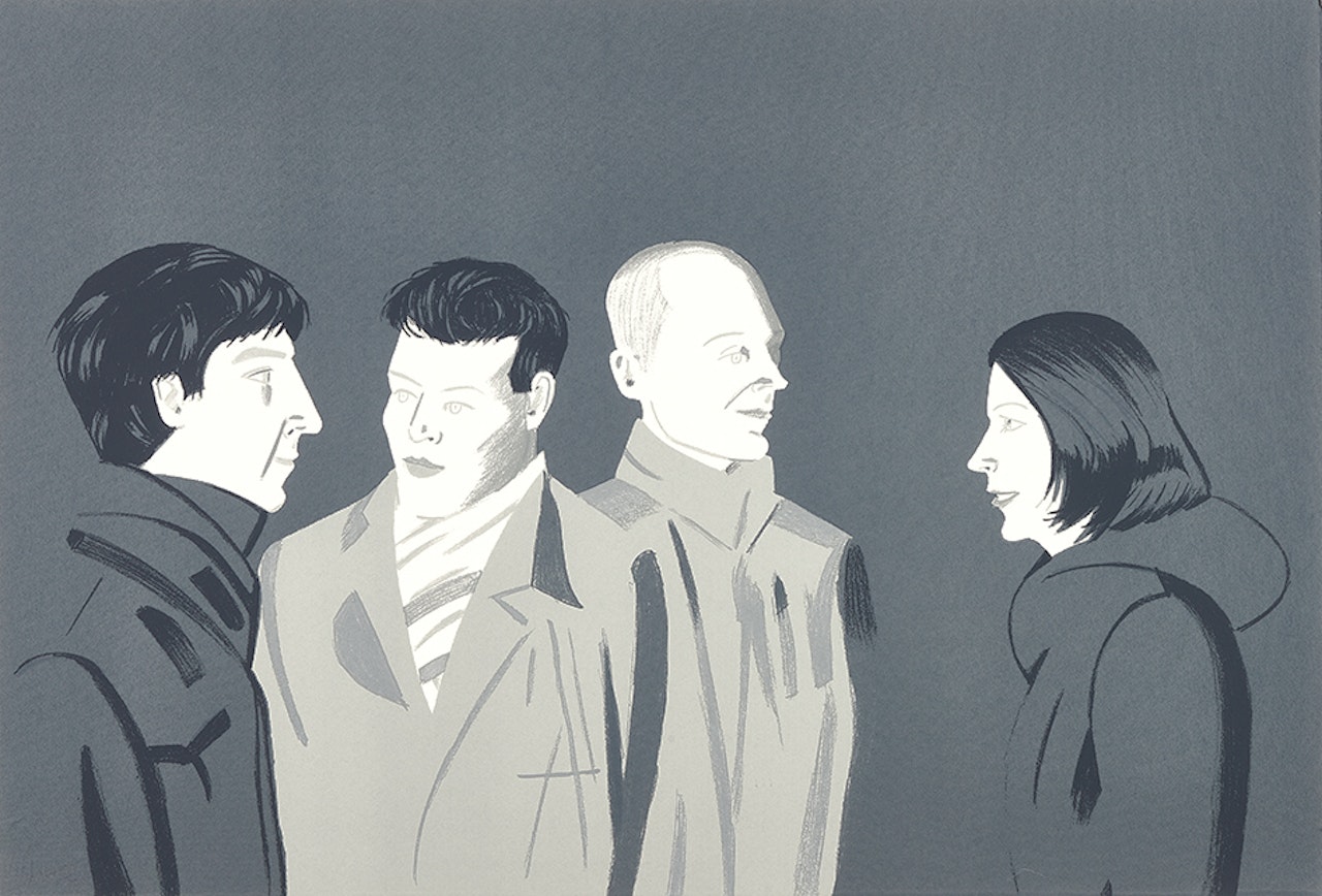 Unfamiliar Image by Alex Katz