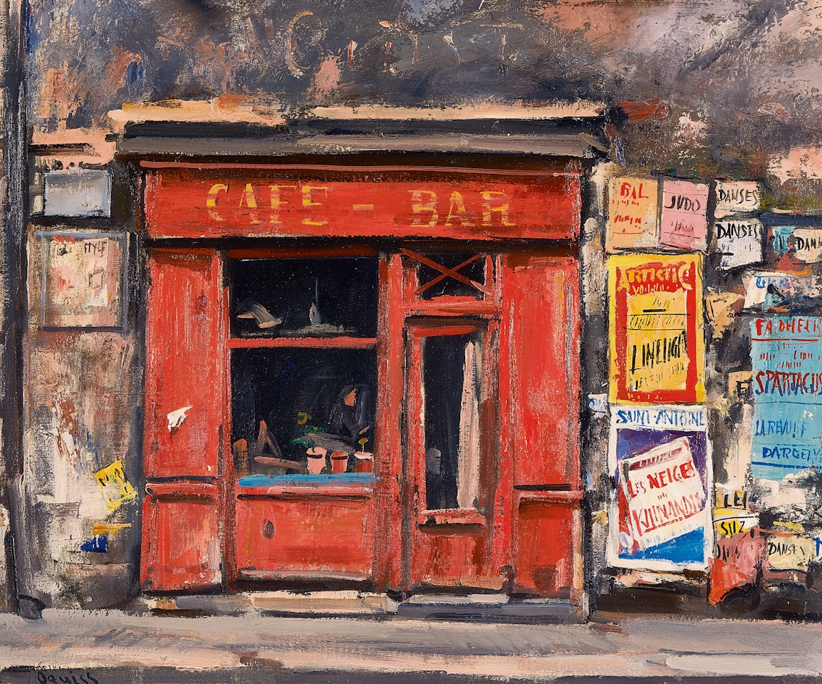 Café-Bar Rue de Charonne à Paris by Takanori Oguiss