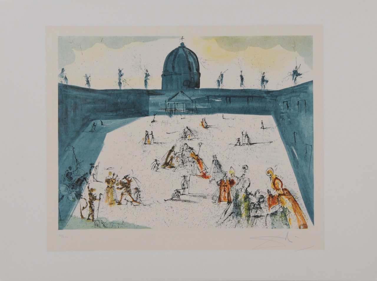 Place St. Pierre by Salvador Dali