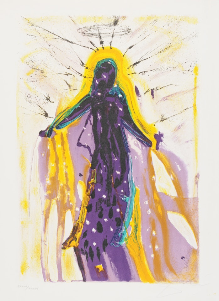 Die Schneekönigin, from "Contes d"Andersen" by Salvador Dali
