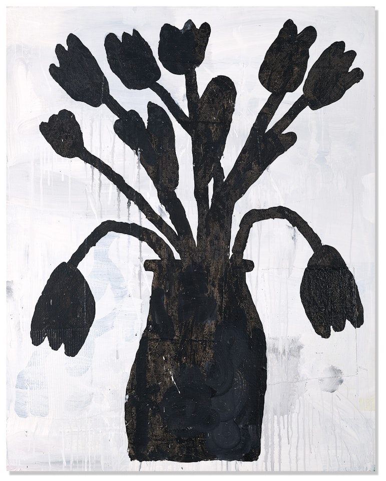 Flowers by Donald Baechler