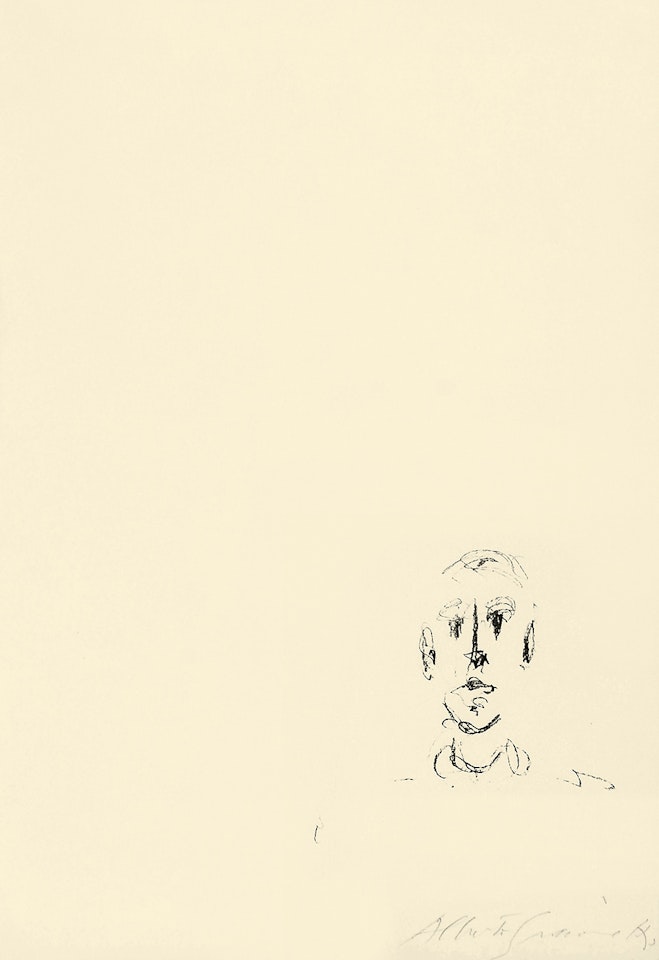 Tête d"homme by Alberto Giacometti