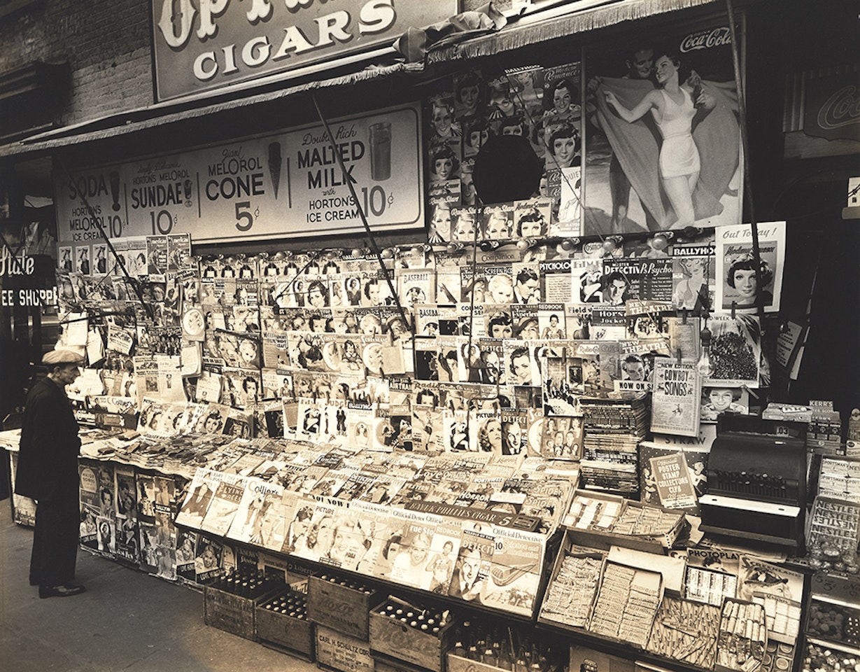 Newsstand by Berenice Abbott