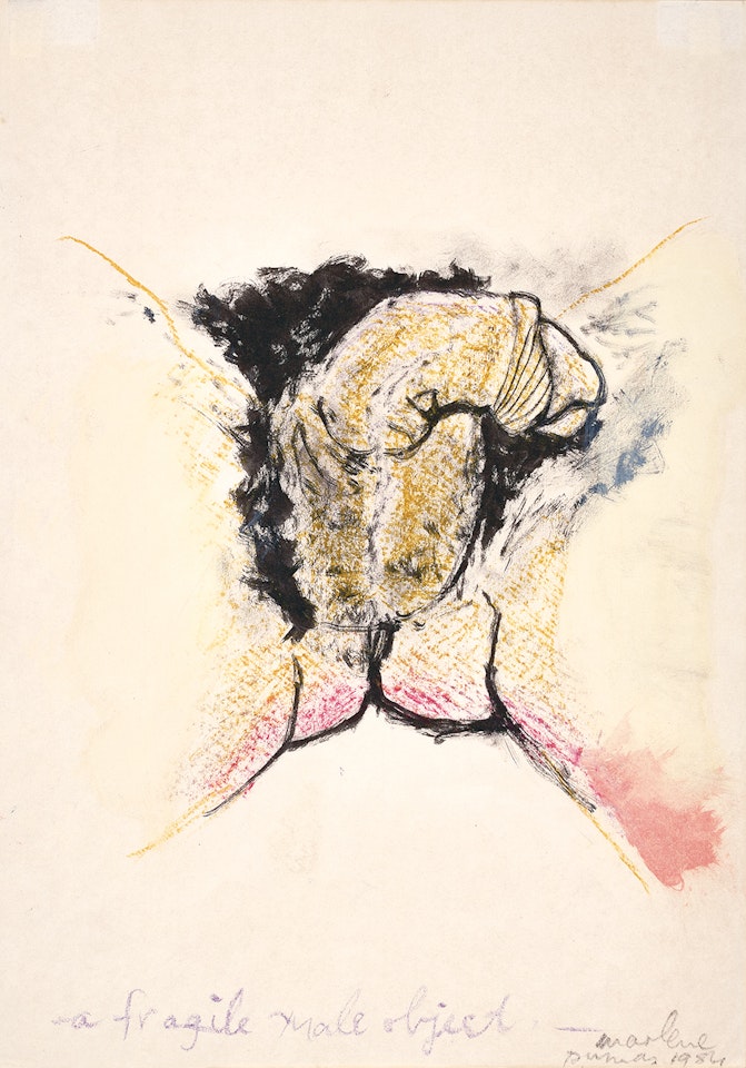 A Fragile Male Object by Marlene Dumas