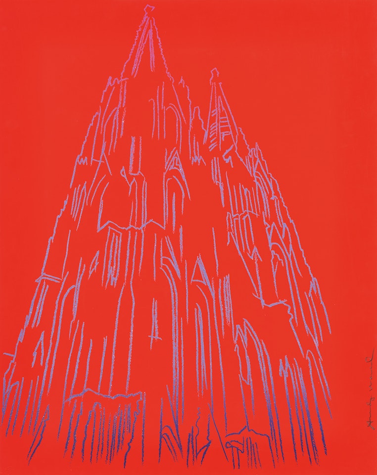 Cologne Cathedral by Andy Warhol