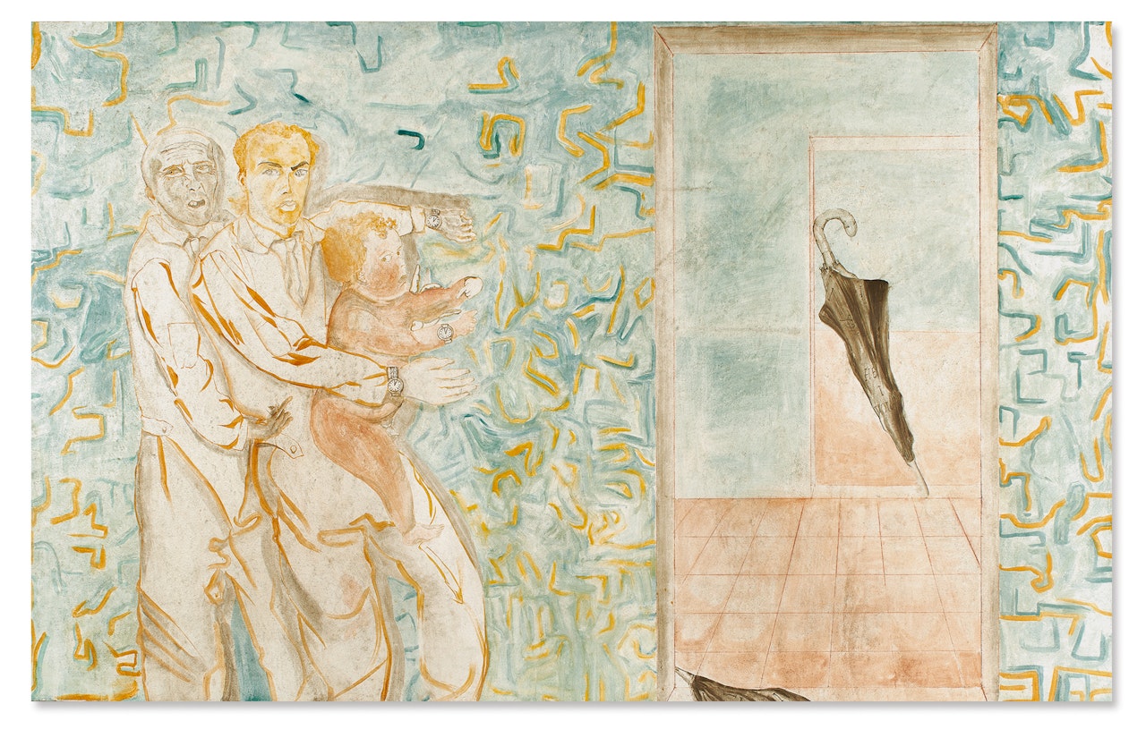 Qui e ora? by Francesco Clemente