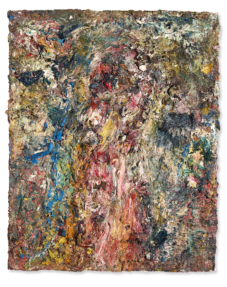Comme un visage (Like a Face) by Eugène Leroy