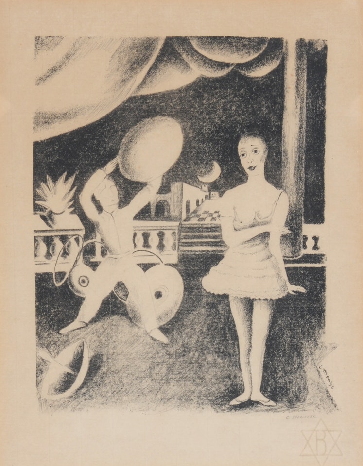 3 Sheets: O. Dominguez; C. Mense; H. Michaux by Various Artists