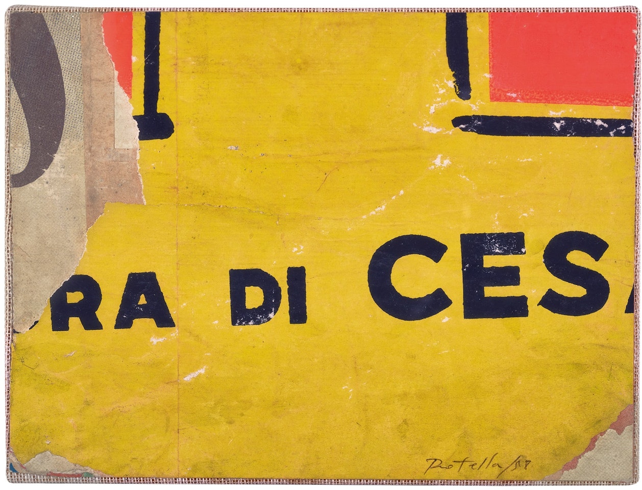 Senza titolo (Untitled) by Mimmo Rotella