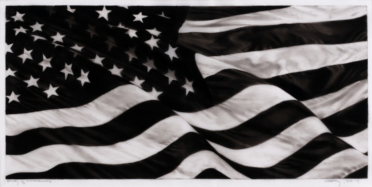 Study of Massachusetts by Robert Longo