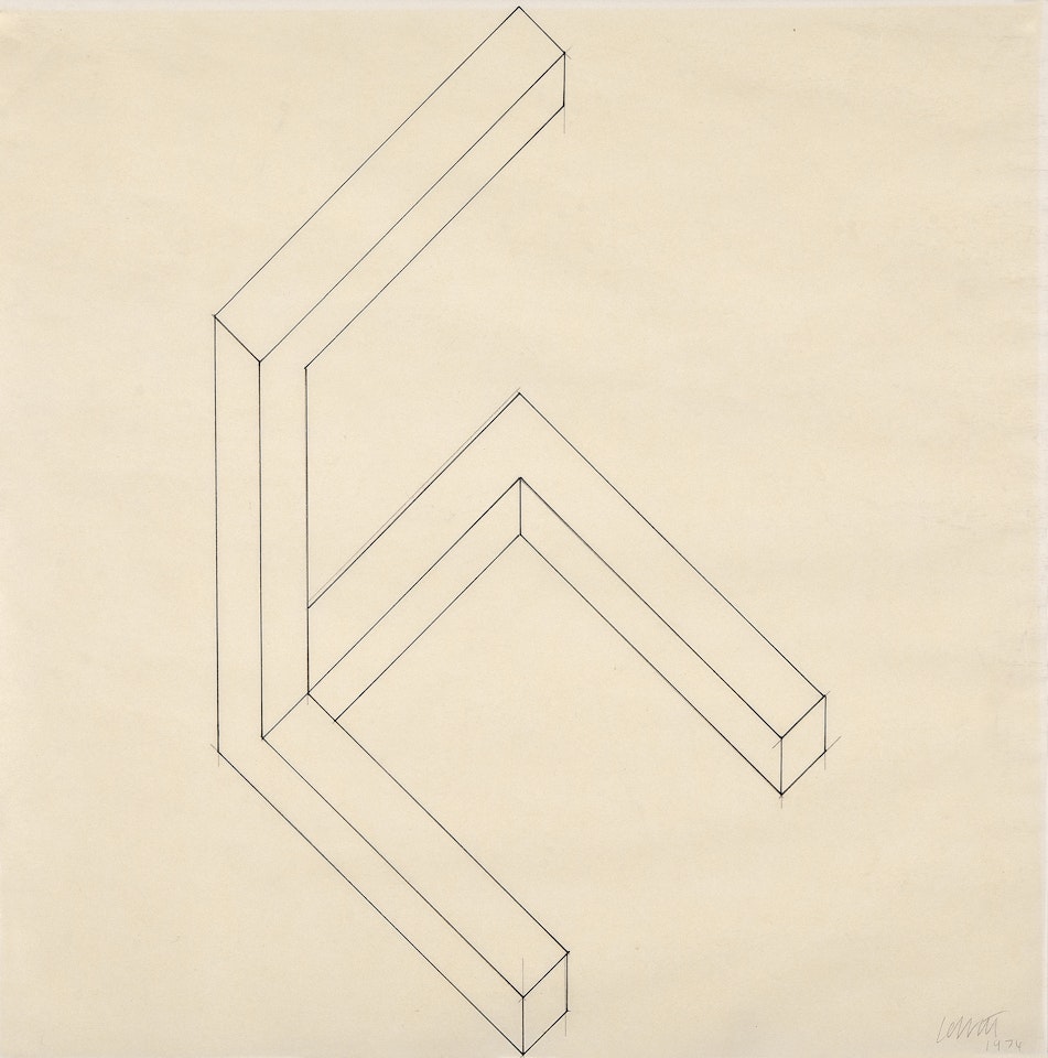 Semi Cube Series by Sol LeWitt