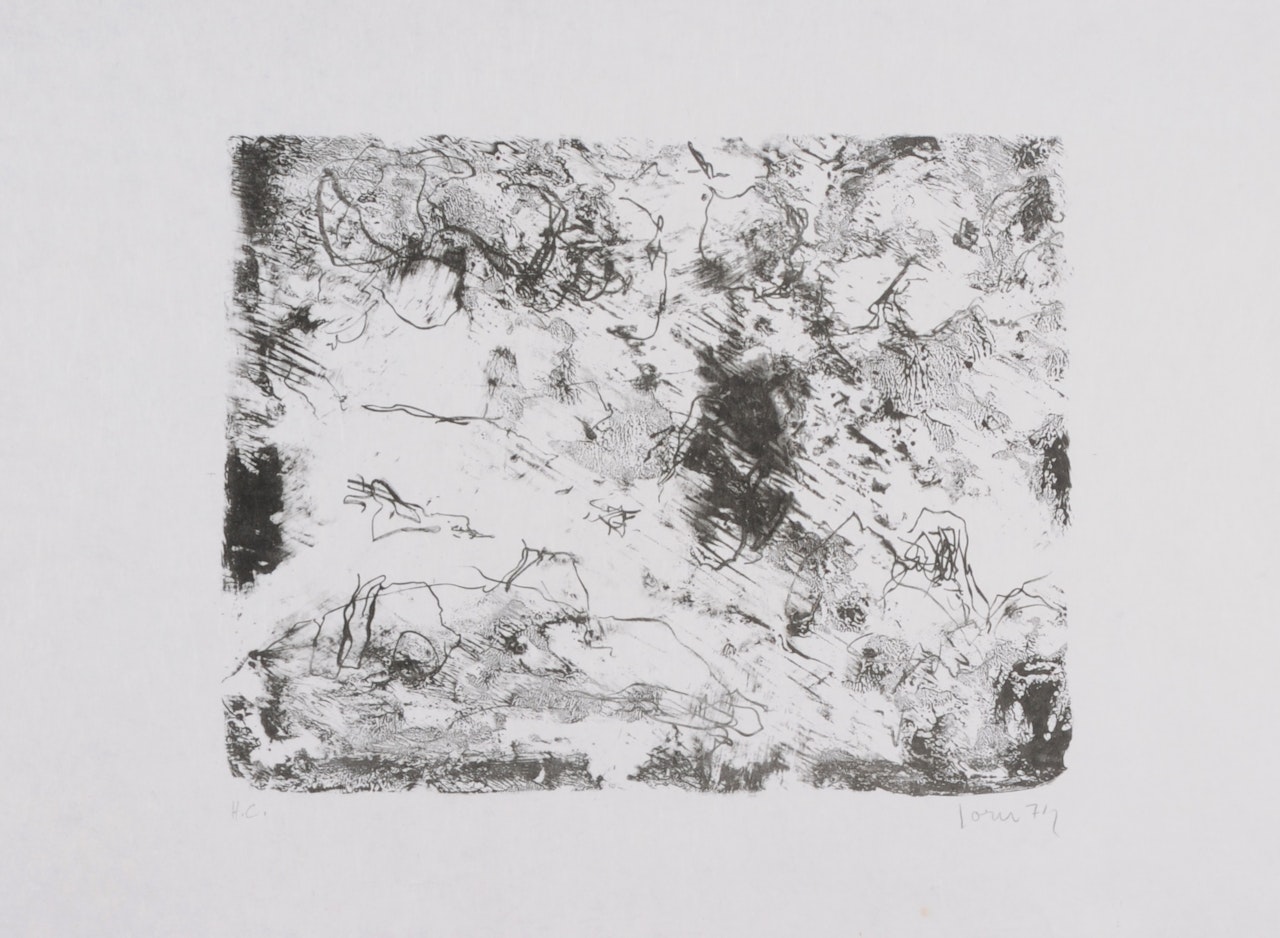 Sheet from "Die Geschichte vom teuren Brot" by Asger Jorn