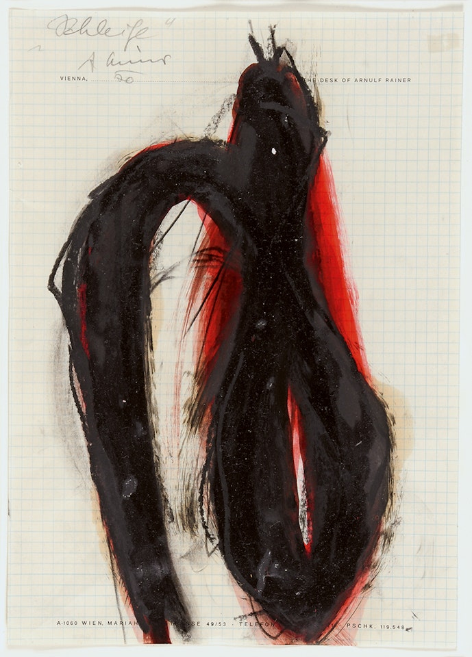 Schleife by Arnulf Rainer