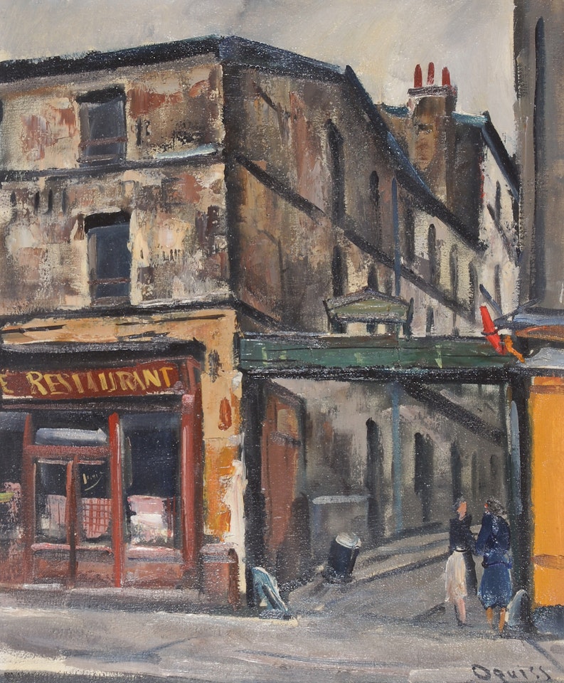 Rue d"Aubervilliers by Takanori Oguiss