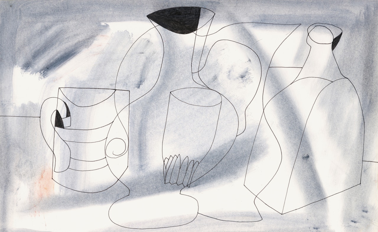 Shadows in Breeze by Ben Nicholson, O.M.