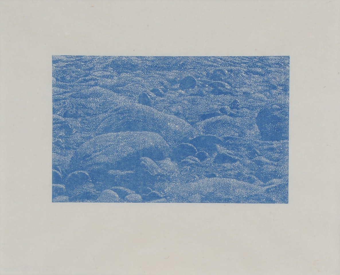 Cima del mar (détail 2) by Franz Gertsch