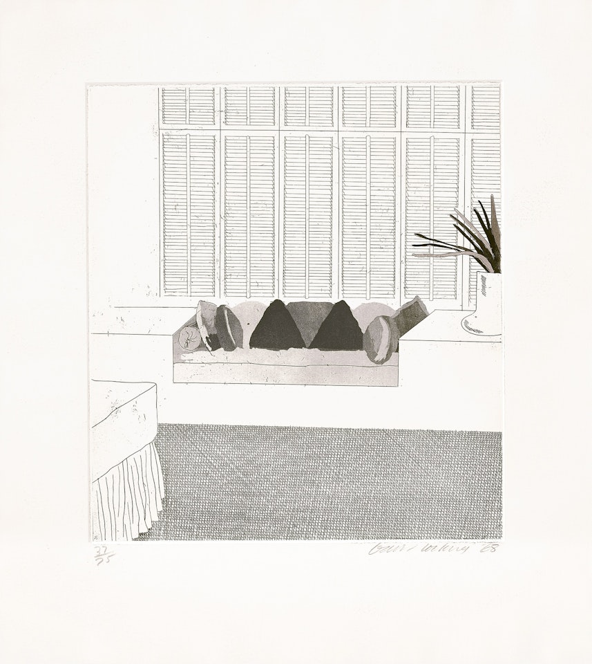 Cushions by David Hockney