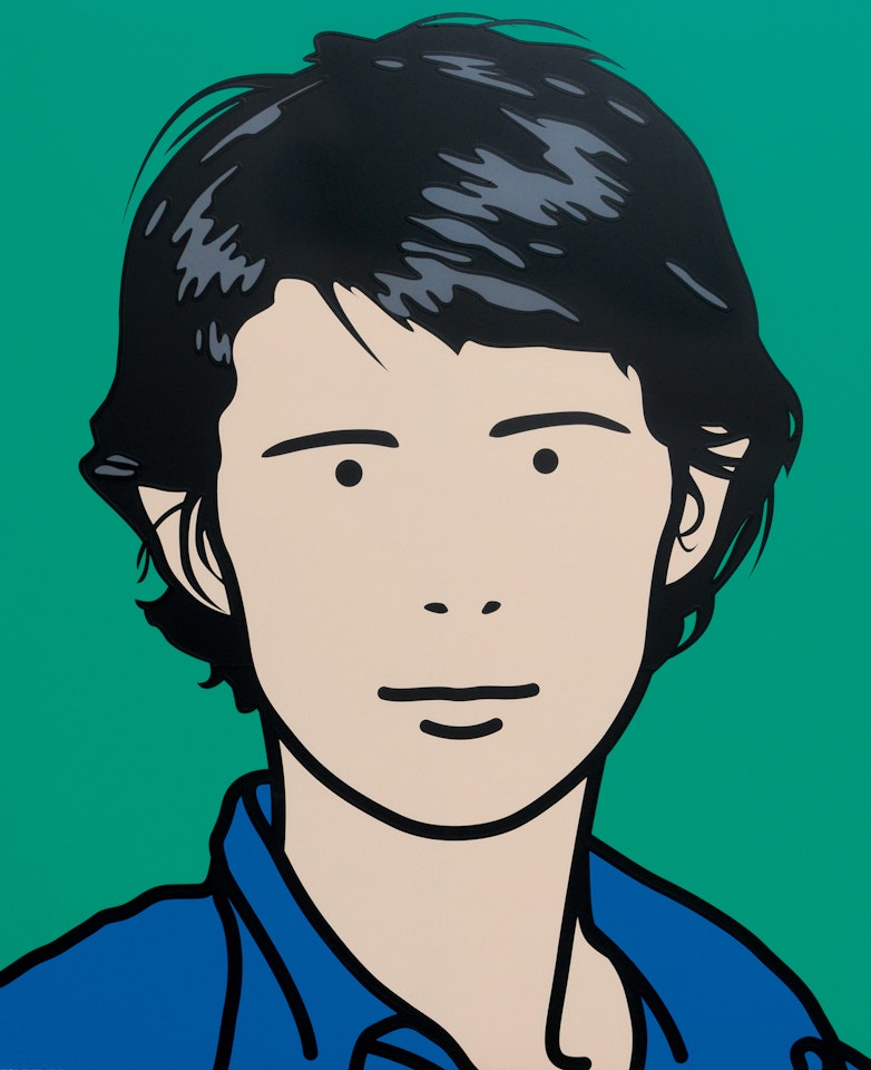 Tina, Programmer by Julian Opie