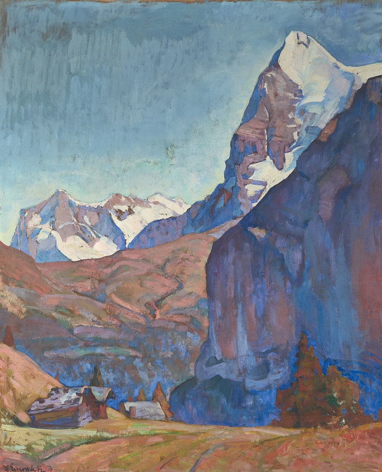 Eigerwestflanke by Willy Eisenschitz