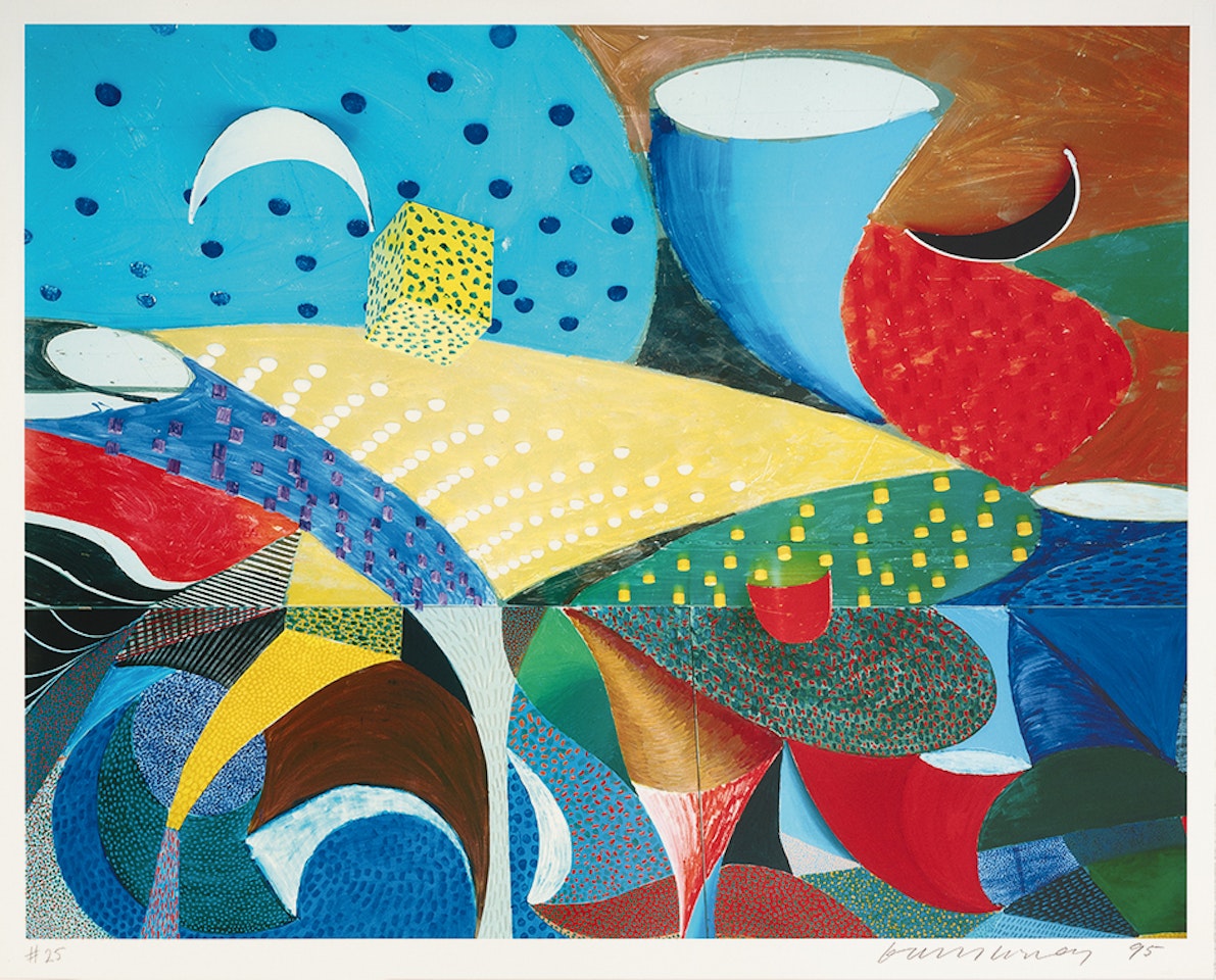 Snails Space, March 25th by David Hockney