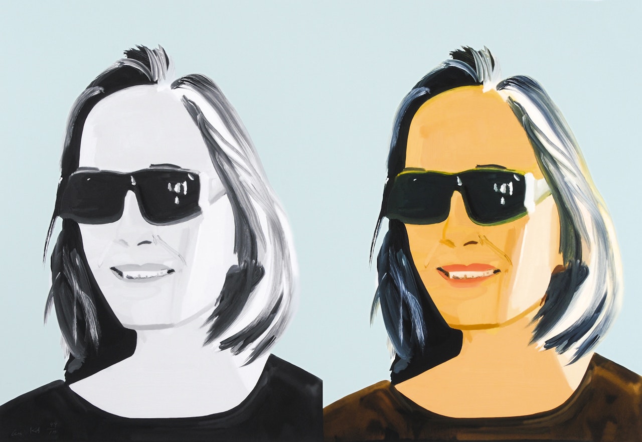 Ada X 2 by Alex Katz
