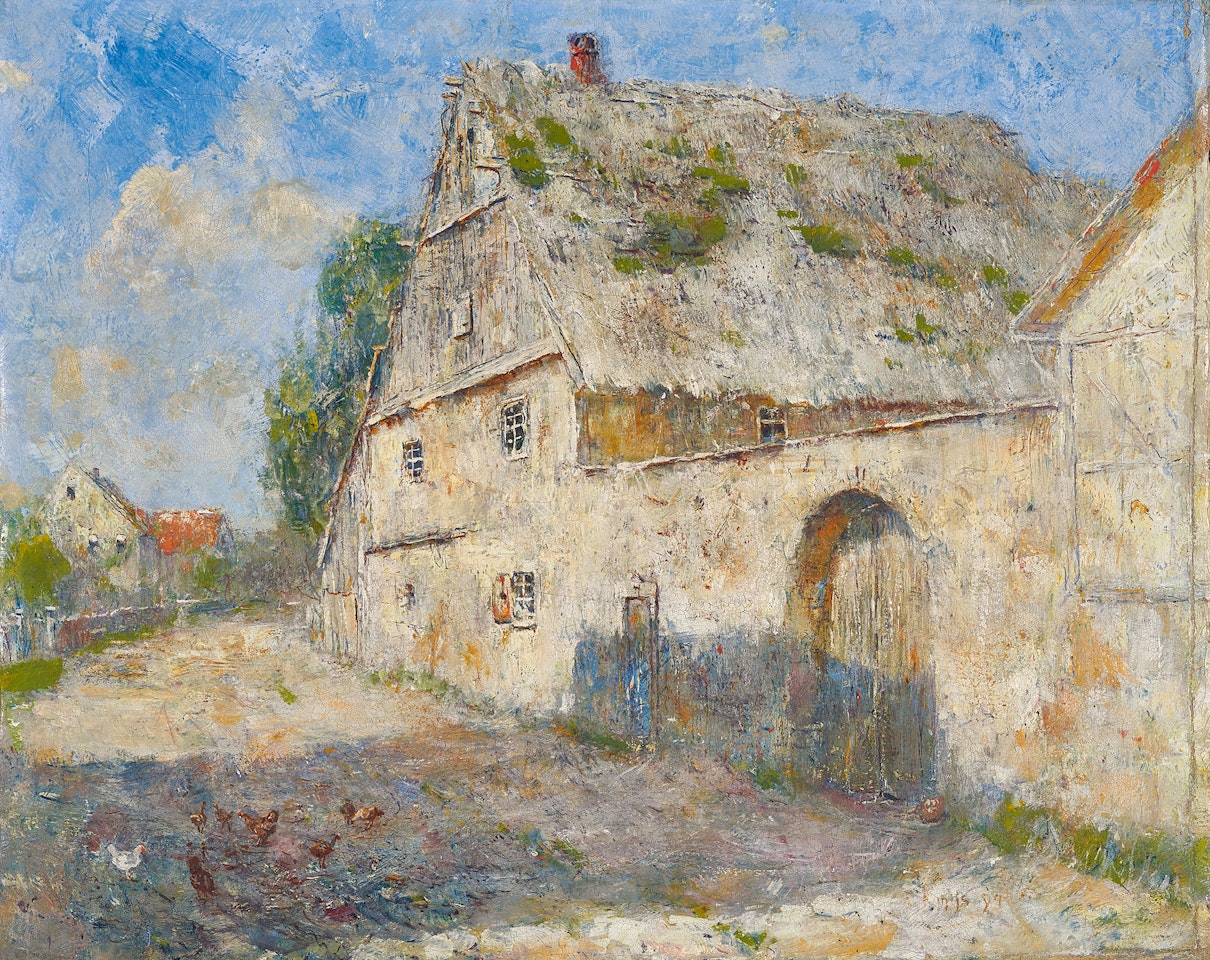 Bauernhof (Farmhouse) by Christian Rohlfs