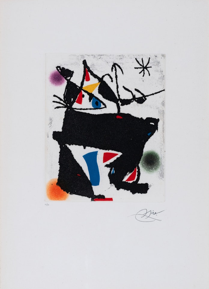 Les Montagnards VIII by Joan Miró