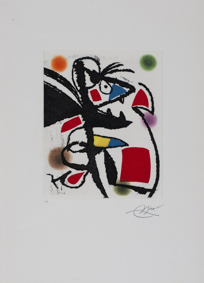 Les Montagnards IV by Joan Miró