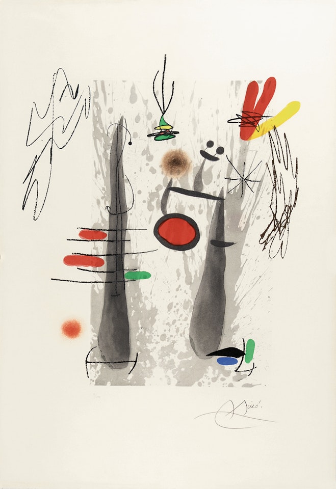 La longue et l"évaporée by Joan Miró