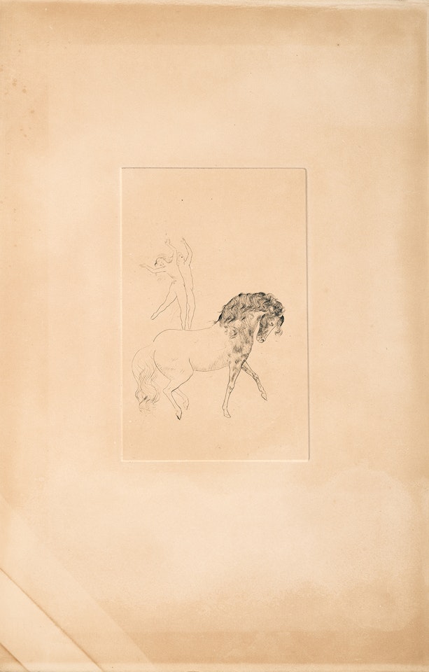 Au cirque by Pablo Picasso