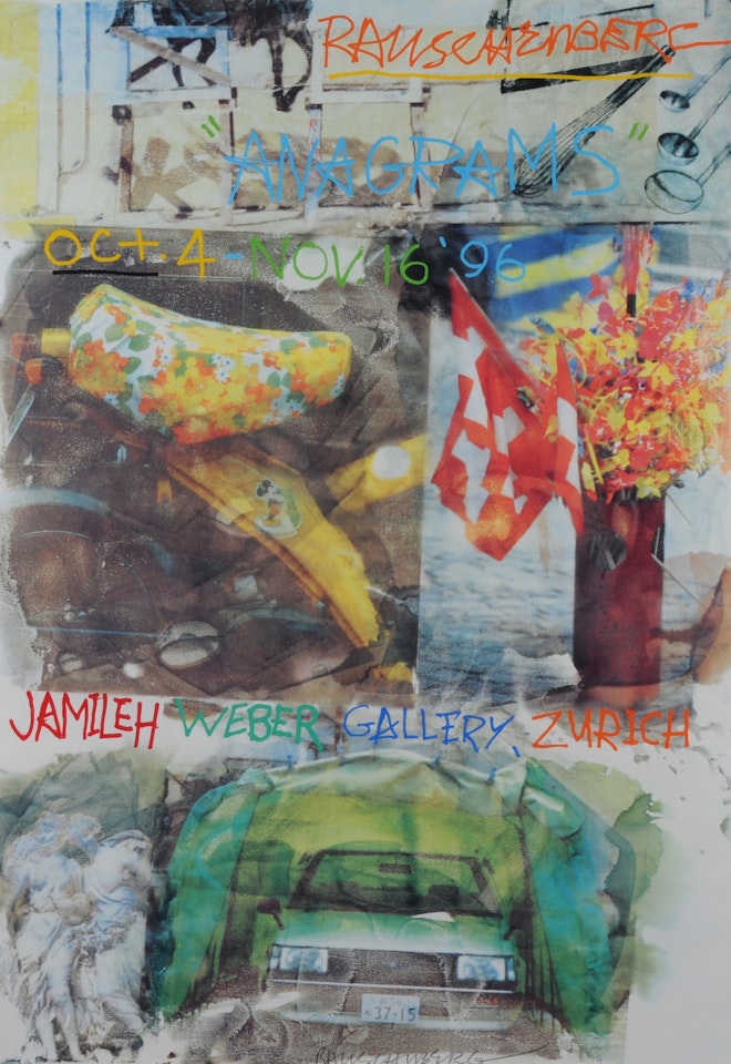 Anagrams by Robert Rauschenberg